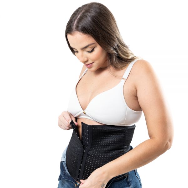 Cinta Modeladora Respirável Seca Barriga Ortho Pauher