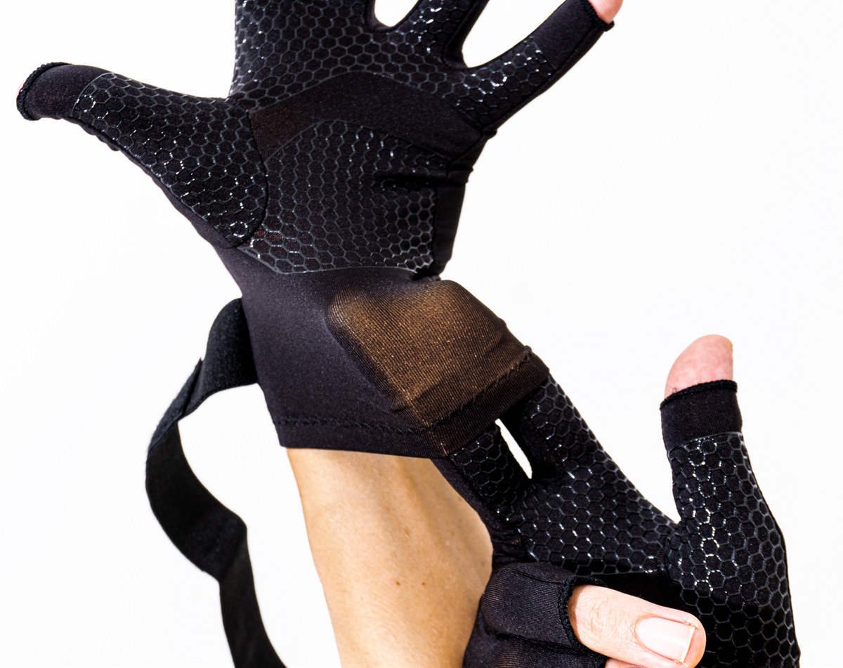 LUVA DE COMPRESSÃO COM COBRE ANTI ODOR PARA ARTRITE, ARTROSE, TENDINITE, TUNEL DO CARPO