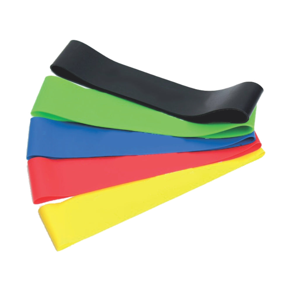 FAIXA ELÁSTICA MINI BAND FISIO PAUHER COM 5 UNIDADES ORTHO PAUHER