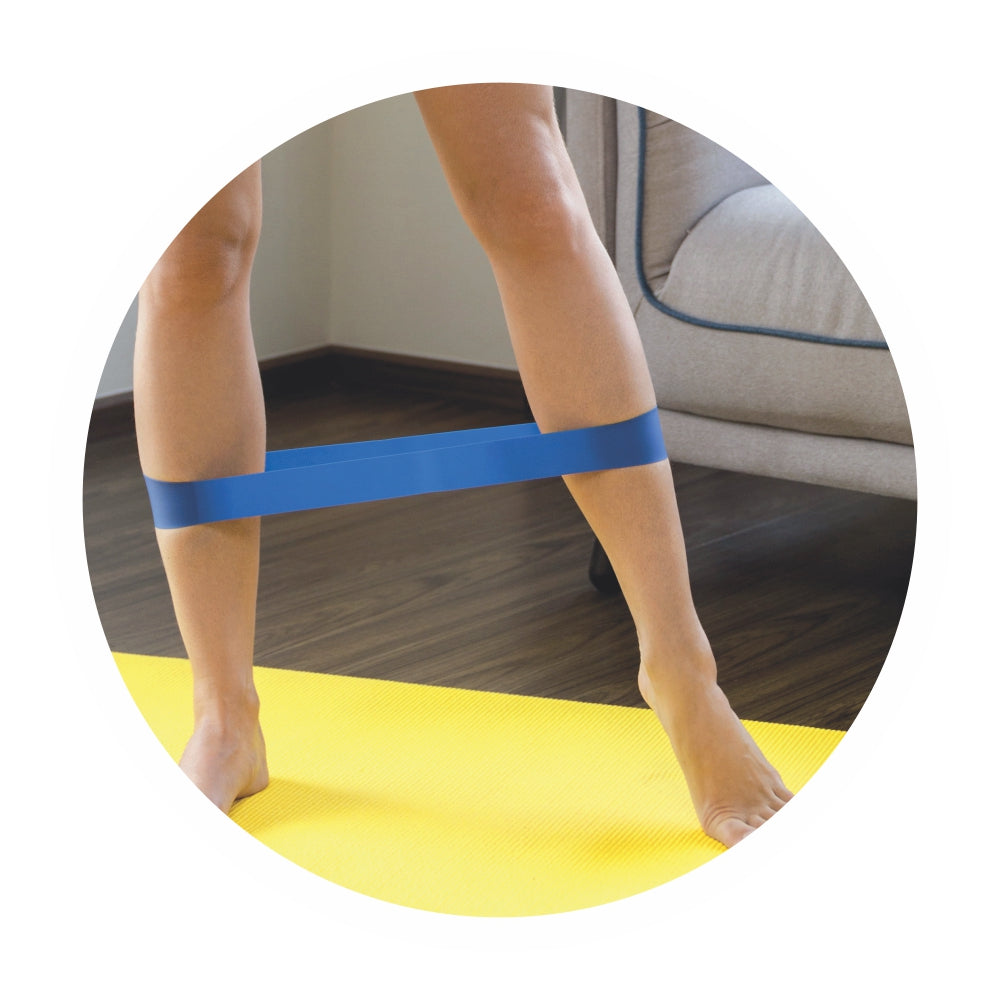 FAIXA ELÁSTICA MINI BAND FISIO PAUHER COM 5 UNIDADES ORTHO PAUHER