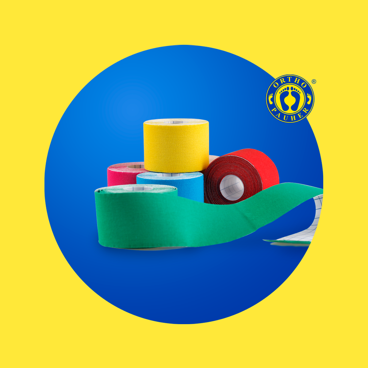 FITA BANDAGEM ELÁSTICA KINESIO PREMIUM CLASSIC TAPE