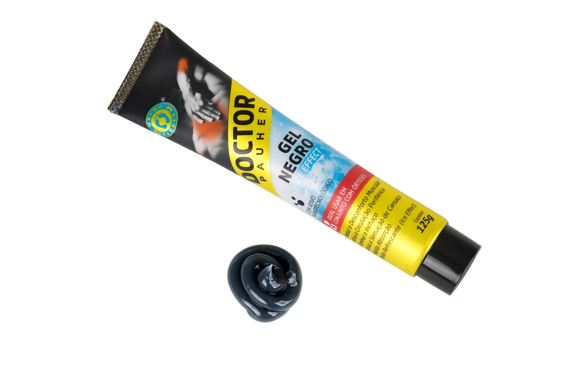 GEL NEGRO MASSAGEADOR MUSCULAR DOCTOR PAUHER ORTHO PAUHER