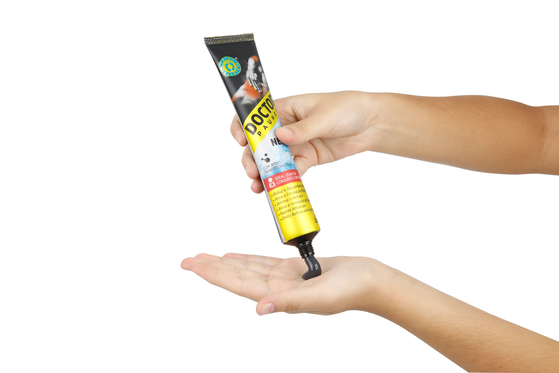 GEL NEGRO MASSAGEADOR MUSCULAR DOCTOR PAUHER ORTHO PAUHER