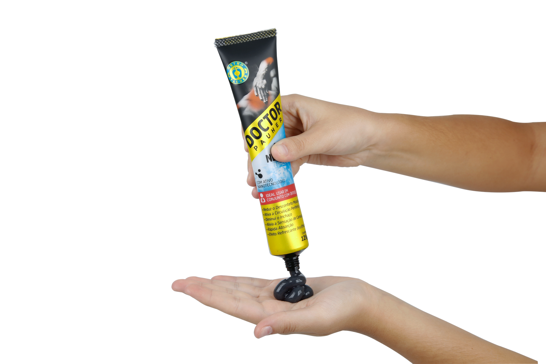 GEL NEGRO MASSAGEADOR MUSCULAR DOCTOR PAUHER ORTHO PAUHER