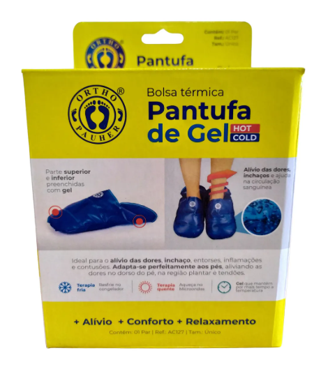 PANTUFA DE GEL TERMICA HOTCOLD