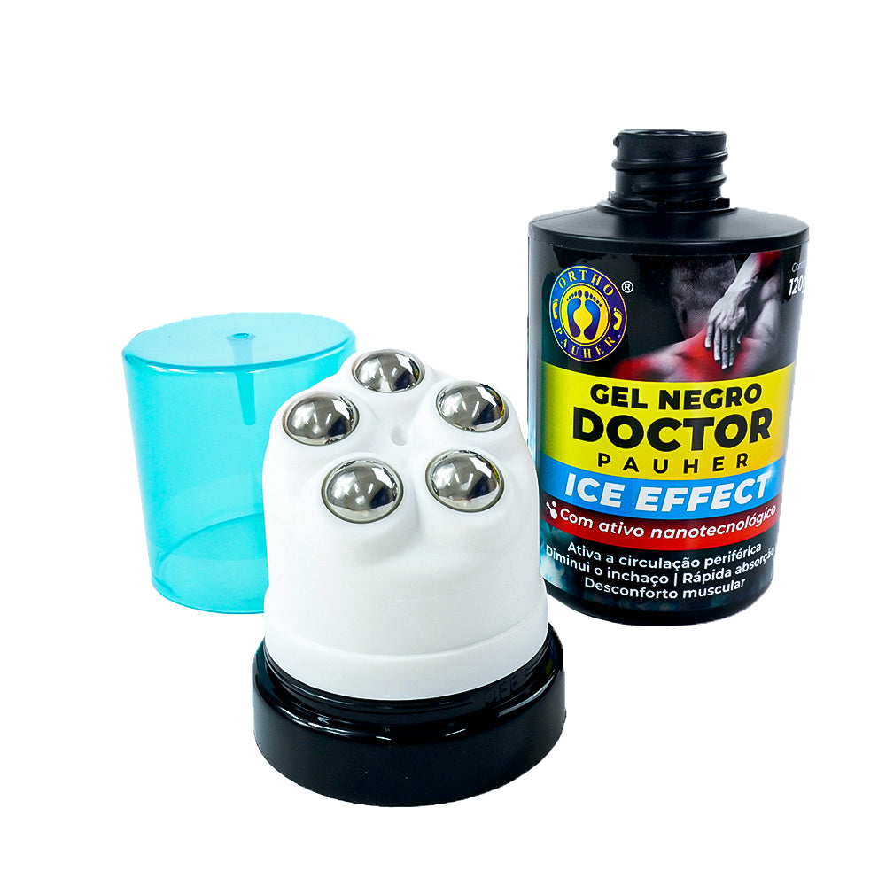 GEL NEGRO COM ESFERAS DE MASSAGEM CM601 - DOCTOR PAUHER