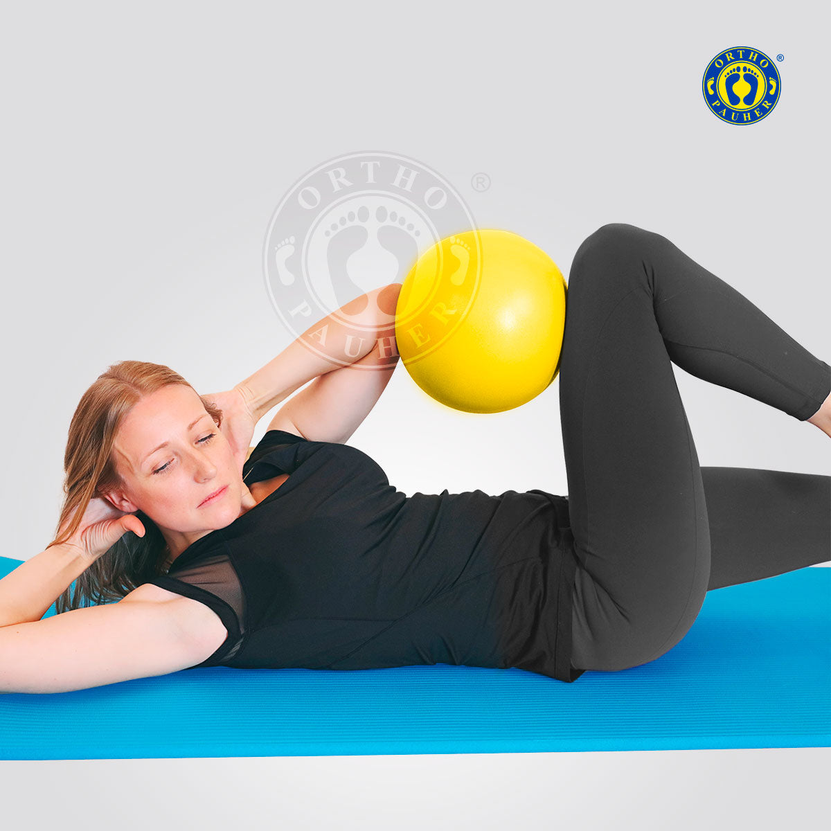 BOLA PARA PILATES E EXERCÍCIOS YELLOW BALL