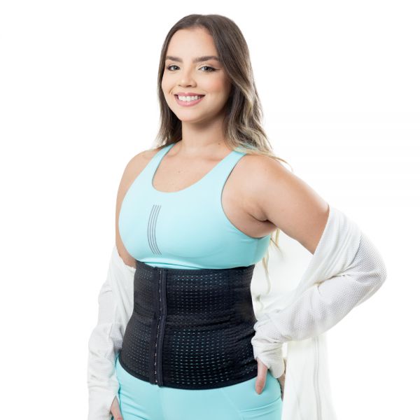 Cinta Modeladora Respirável Seca Barriga Ortho Pauher