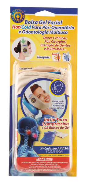 BOLSA DE GEL FACIAL PÓS OPERATÓRIO AC098 - ORTHO PAUHER