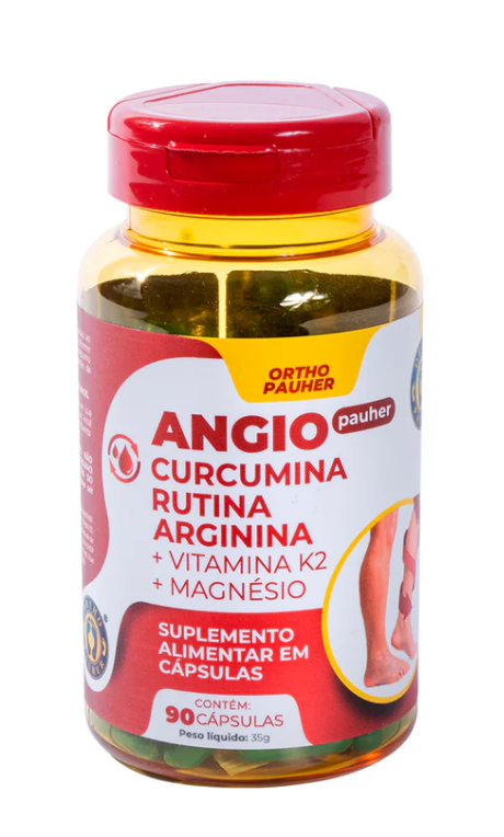 SAUDE DO CORAÇÃO ANGIO PAUHER SUPLEMENTO ALIMENTAR 90 CAPSULAS