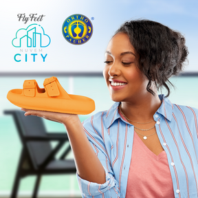 SANDÁLIA ORTOPÉDICA FLY FEET NUVEM CITY - ORTHO PAUHER