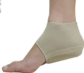 CALCANHEIRA DE SILICONE ORTOPÉDICO PRETO ORTHO PAUHER