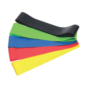FAIXA ELÁSTICA MINI BAND FISIO PAUHER COM 5 UNIDADES ORTHO PAUHER
