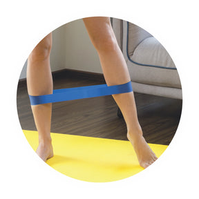 FAIXA ELÁSTICA MINI BAND FISIO PAUHER COM 5 UNIDADES ORTHO PAUHER