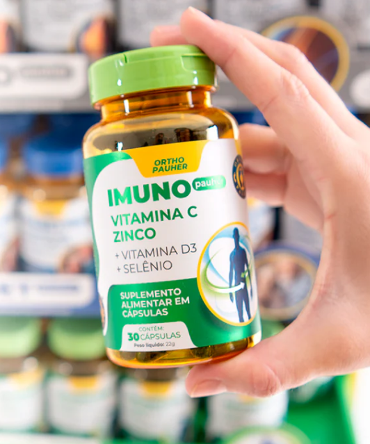 IMUNO PAUHER SUPLEMENTO ALIMENTAR 30 CAPSULAS – IMUNIDADE