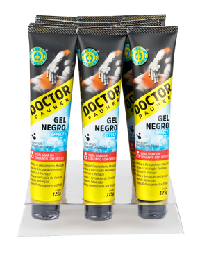 GEL NEGRO MASSAGEADOR MUSCULAR DOCTOR PAUHER ORTHO PAUHER