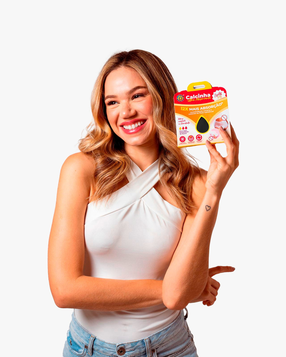 CALCINHA  ULTRA ABSORVENTE  REUTILIZÁVEL LADY DRY ORTHOPAUER
