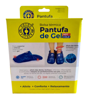 PANTUFA DE GEL TERMICA HOTCOLD
