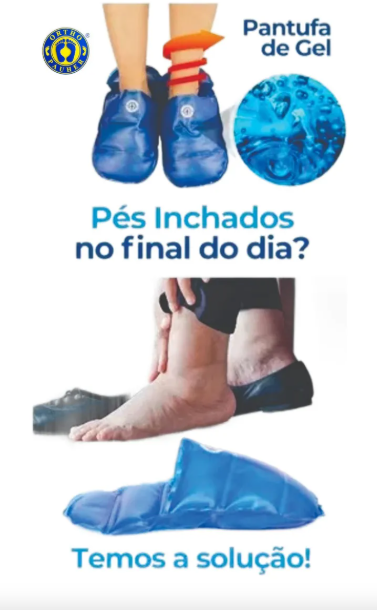 PANTUFA DE GEL TERMICA HOTCOLD