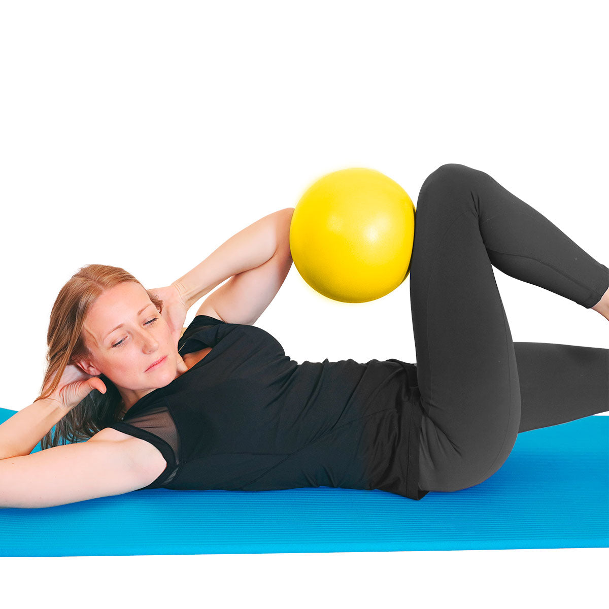 BOLA PARA PILATES E EXERCÍCIOS YELLOW BALL